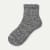 Women's Lightweight Quarter Socks - Grey L [5858]