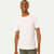 Air Slub Crew Neck T-Shirt Soft White MO1