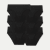 Women's Ribbed Seamless Brief 6-Pack - Black L