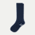 Classic Rib Calf Sock - Midnight Navy - L [8563]