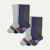 Women's Merino Wool Blend Everyday Compression Socks 6-Pack (15-20mmHg) - Blue Haze Mix