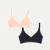 Women's Seamless Triangle Bralette 2-Pack - Pink X Black