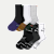 Men's Running Half Calf Sock 6-Pack - grey indigo mix