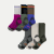 Women's Hiking Calf Sock 6-Pack - Black Moss Shade Mix
