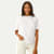 Premium Weight Pocket Crew Neck T-Shirt - Soft White WO1 [7248]