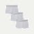 Men's Cotton Modal Blend Trunk 3-Pack - Medium Heather Grey