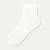 Women's Lightweight Quarter Socks - White L [5859]
