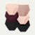 Women's No Show High Rise Brief 6-Pack - Pink Neutral Multi L