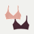 Women's No Show Plunge Bralette 2-Pack - Coco X Allspice
