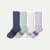 Women's Solids Calf Sock 4-Pack - Lavender Mist Mix L [8416]