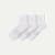 Lightweight Athletic Quarter Sock 3-Pack - white mix L