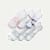 Women's Golf Ankle Sock 6-Pack - Pink Lily White Mix