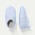 Toddler Waffle Gripper Slipper - Halo Blue L Front + Side [8284]