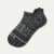 Merino Wool Bland Ankle Socks - Charcoal L [7531]