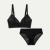 Womenâ€™s SoftMesh Bralette + Brief Pack - Black L