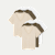 Women's Pima Cotton V-Neck T-Shirt 6-Pack - Oak Heather Mix L