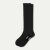 Ribbed Dress OTC Socks - Black L [8806]