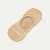 Lightweight No Show Socks Beige L