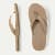 Men's Sunrise Nubuck Flip Flop - Warm Taupe L2 [10928]