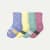 Junior Marl Calf Sock 4-Pack - Blue Glow Mix L [9091]