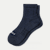 Modern Rib Quarter Socks - Midnight Navy L [5702]