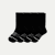 Women's Merino Wool Calf Sock 4-Pack - black - 1