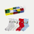 Peanuts x Bombas: Youth Calf Sock 4-Pack Gift Box - peanuts mix L [10298]