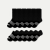 Men's Calf & Ankle Sock 12-Pack - black - 1