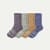 Youth Merino Wool Blend Calf Sock 4-Pack - glacier sage mix L [10254]