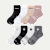 Women's All Sport Quarter Sock 8-Pack - Dusty Mauve Mix L