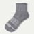 Merino Wool Quarter Socks - storm grey htr L [9242]