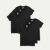 Women's Pima Cotton V-Neck T-Shirt 6-Pack - Black