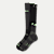 Mid-Cushion Merino Wool Ski & Snowboard Socks - black lime L [9714]
