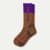 Merino Wool Blend Hiking Calf Socks - dusted cocoa L [9719]