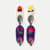 Toddler Gripper Slipper 2-Pack - Cherry Tomato x Strawberry Lemonade L