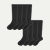 Men's Dress Knee High Sock 8-Pack - Solid Black