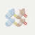 Junior Ankle Sock 8-Pack - Blue Beige Mix L