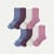 Women's Solids Half Calf Sock 8-Pack - Plum Shadow L