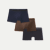 Men's Soft Flex Trunk 3-Pack - Oak Navy Mix L