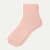 Modern Rib Quarter Socks - pink shadow L [10032]