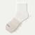 Quarter Socks -chai latte htr soft white L [9816]