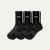 Women's Lightweight Athletic Half Calf Sock 3-Pack - black L (2025)