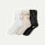 Lightweight Bow Half Calf Socks - neutral mix L [10623]