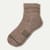 Merino Modern Rib Quarter Socks - warm taupe L [10117]