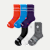 Youth All-Purpose Performance Calf Sock 6-Pack - burnt orange mix L
