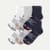 Men's Golf Quarter Sock 6-Pack - Midnight Navy Mix