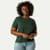Women's Classic Fit Pima Cotton Crew Neck T-Shirt - Dark Elm WO1 [8530]
