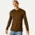 Men's Merino Blend Crew Neck Long Sleeve T-Shirt - Canteen MO1 [7052]