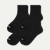 Women's Lightweight Quarter Sock 4-Pack - Black L
