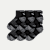 Women's Running Quarter Sock 6-Pack - black-bee - 18